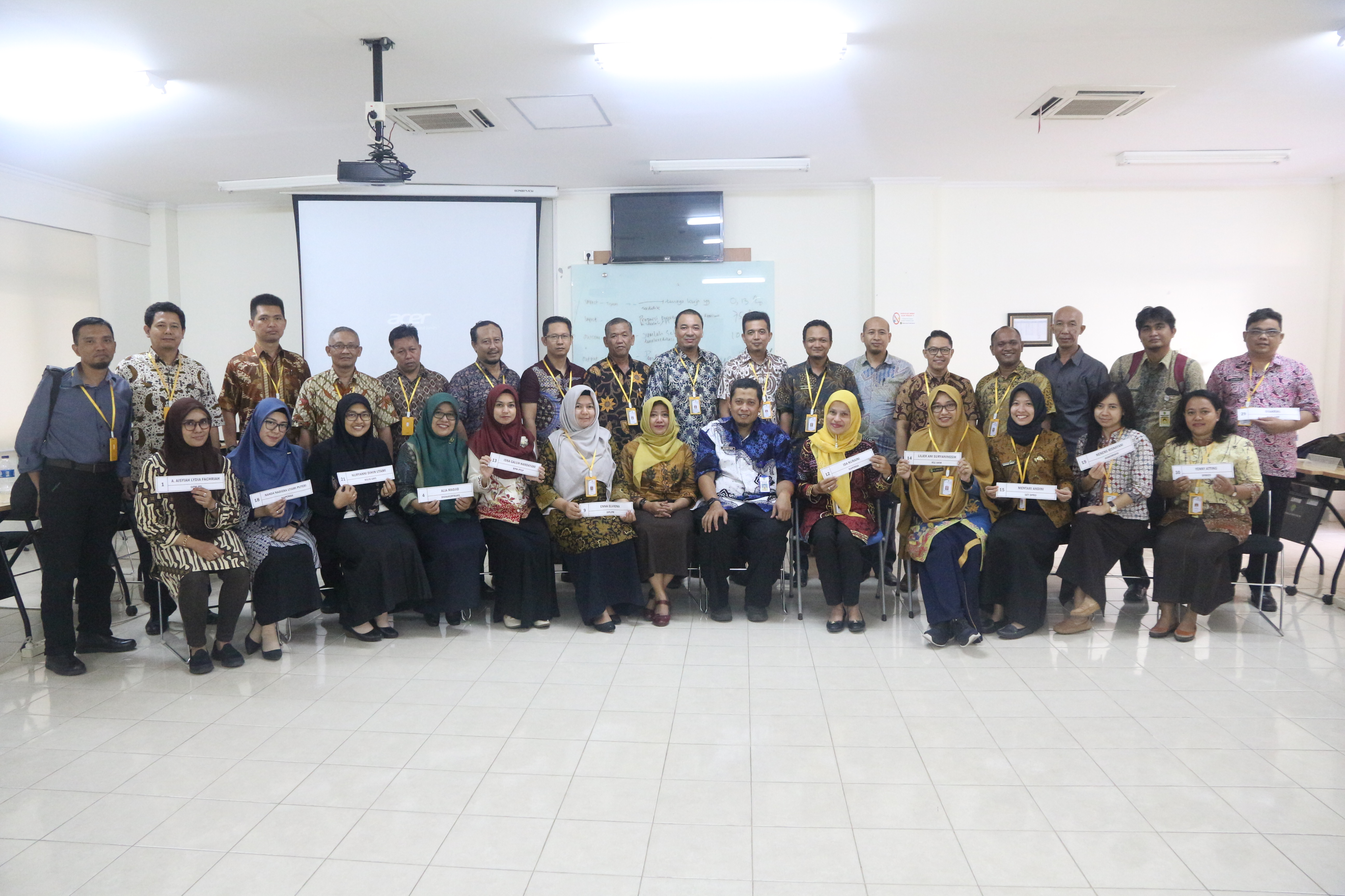 DIKLAT PENYUSUNAN RENSTRA dan RENJA ANGKATAN I TAHUN 2019 RESMI DITUTUP