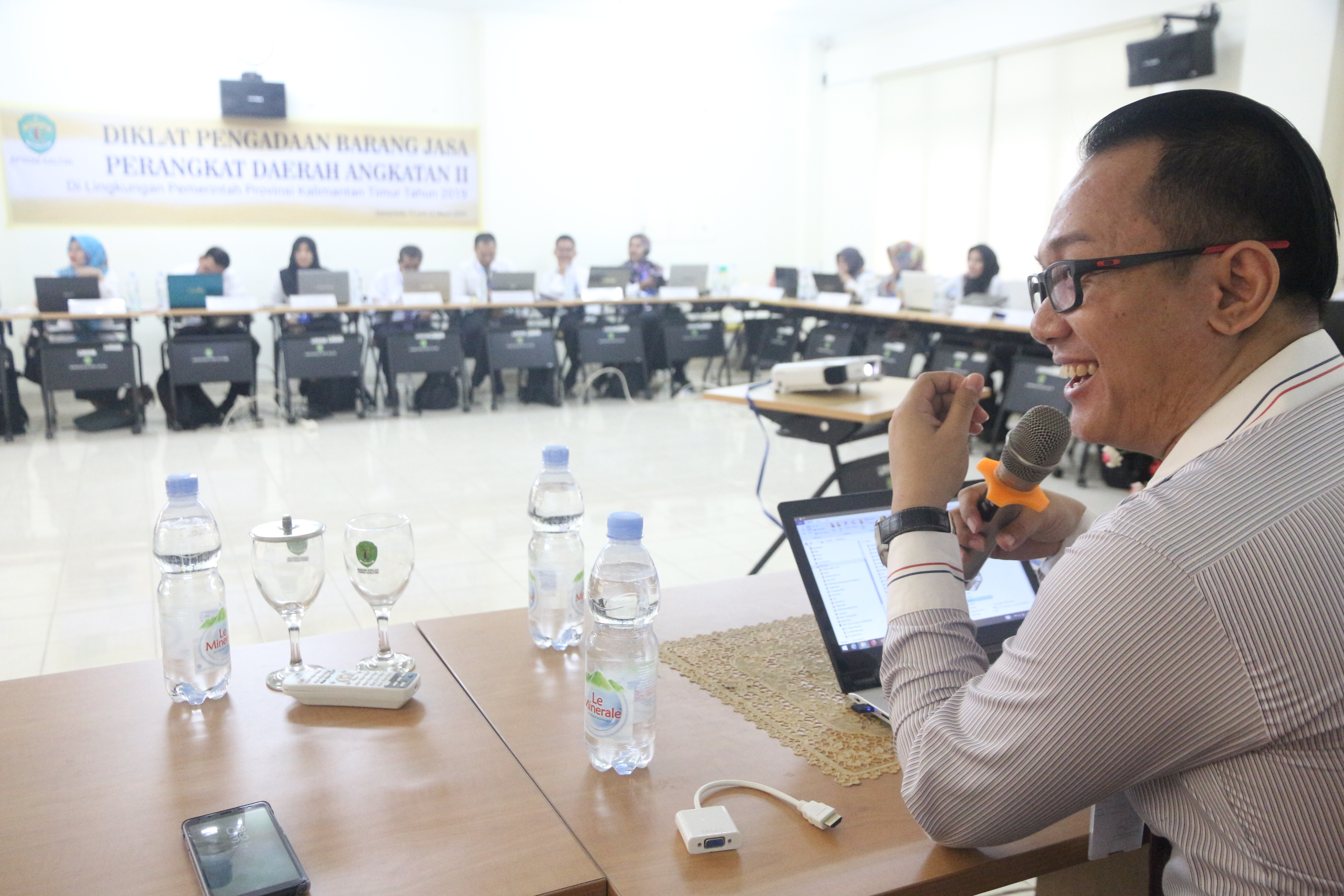 PESERTA DIKLAT PBJ ANGKATAN II DIBEKALI SEMBILAN MATERI