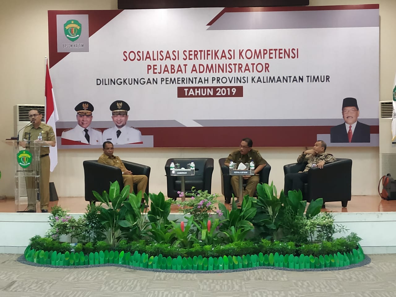 Sosialisasi Sertifiksi Kompetensi Pejabat Administrator Dilingkungan Pemerintah Provinsi Kalimantan Timur Tahun 2019