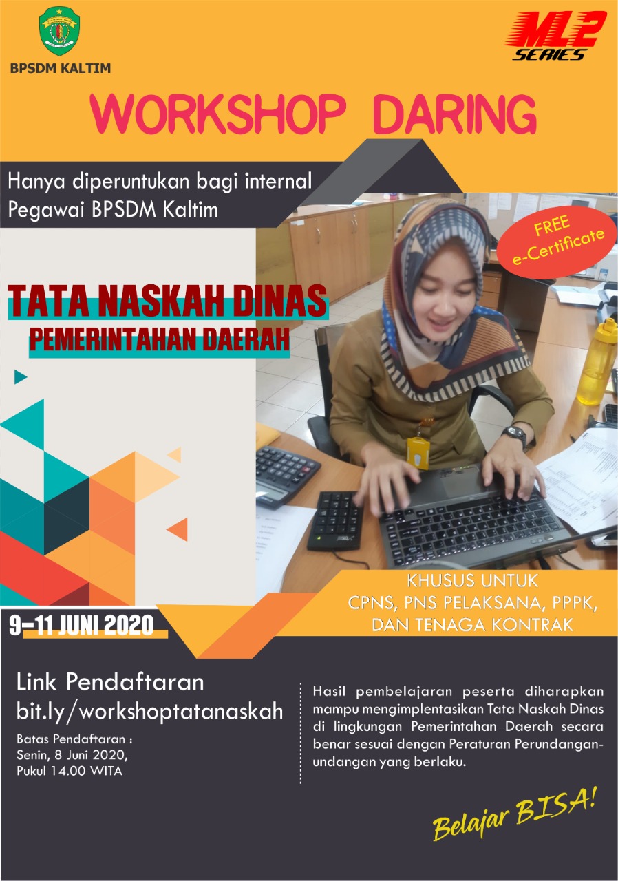 Workshop Daring Tata Naskah Dinas