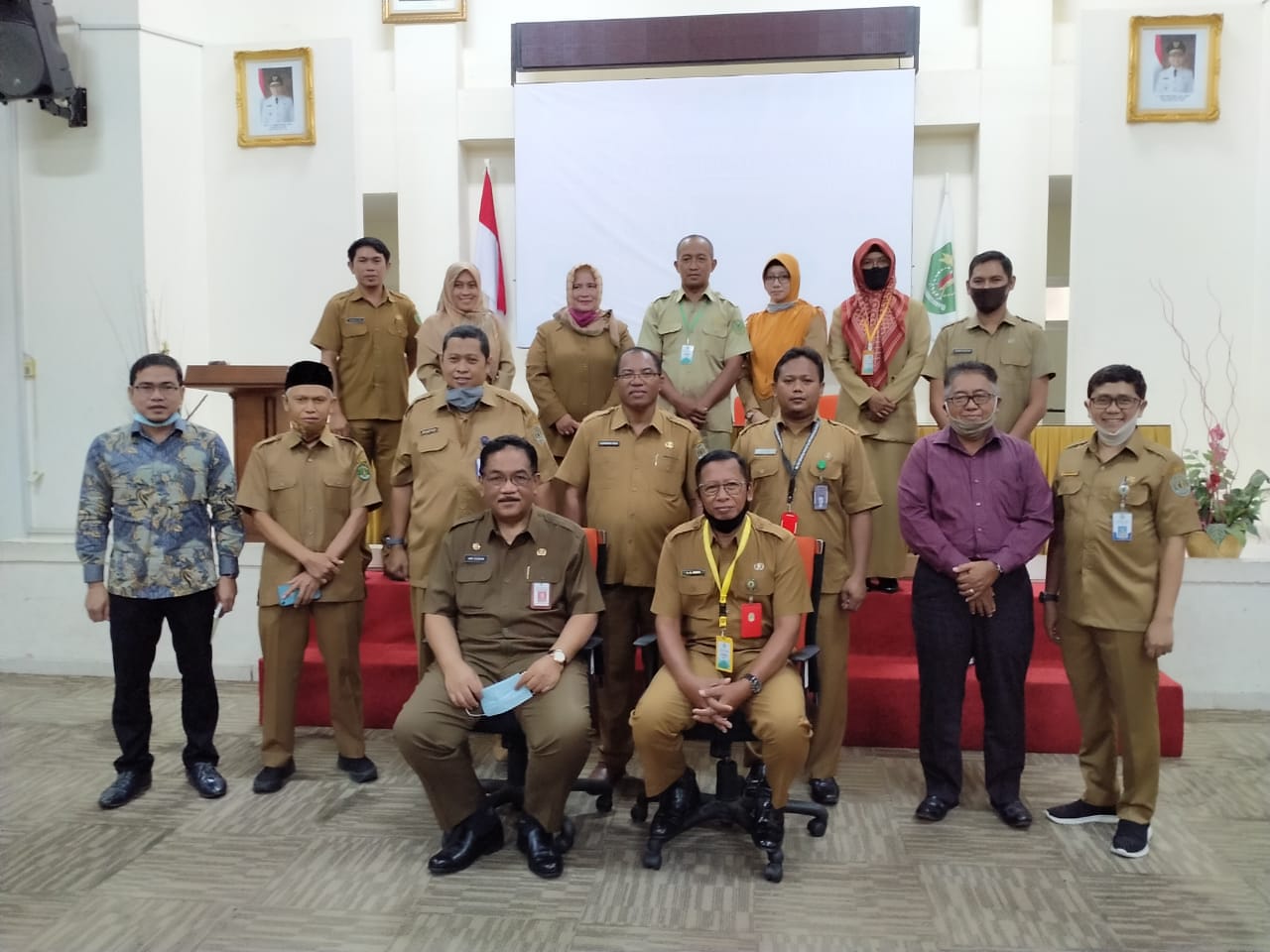 Kunjungan dan Koordinasi Pelaksanaan Kegiatan Pelatihan Kabupaten Berau