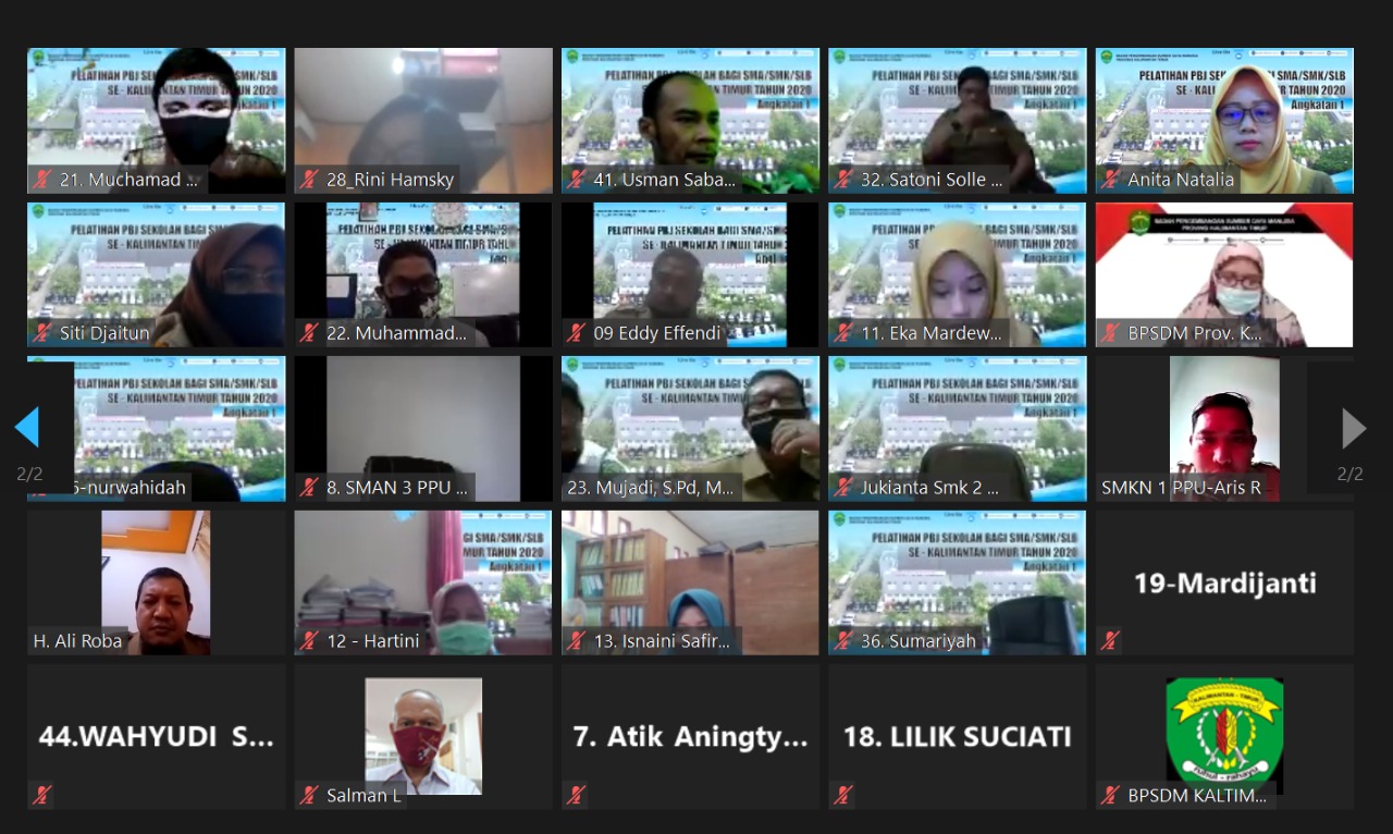 Pembukaan Pelatihan PBJ: "Sekecil Apapun Uang Negara Harus Bisa dipertanggungjawabkan dengan Baik."