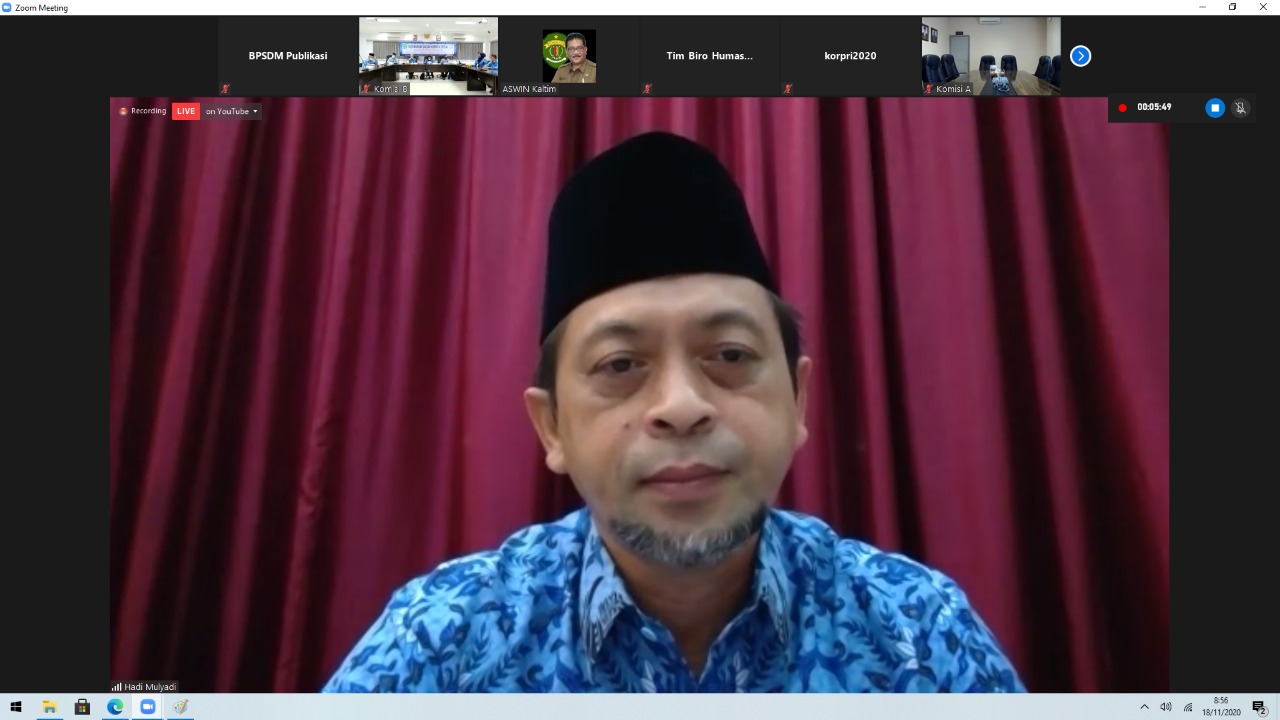 Musyawarah KORPRI IX Provinsi Kalimantan Timur Tahun 2020