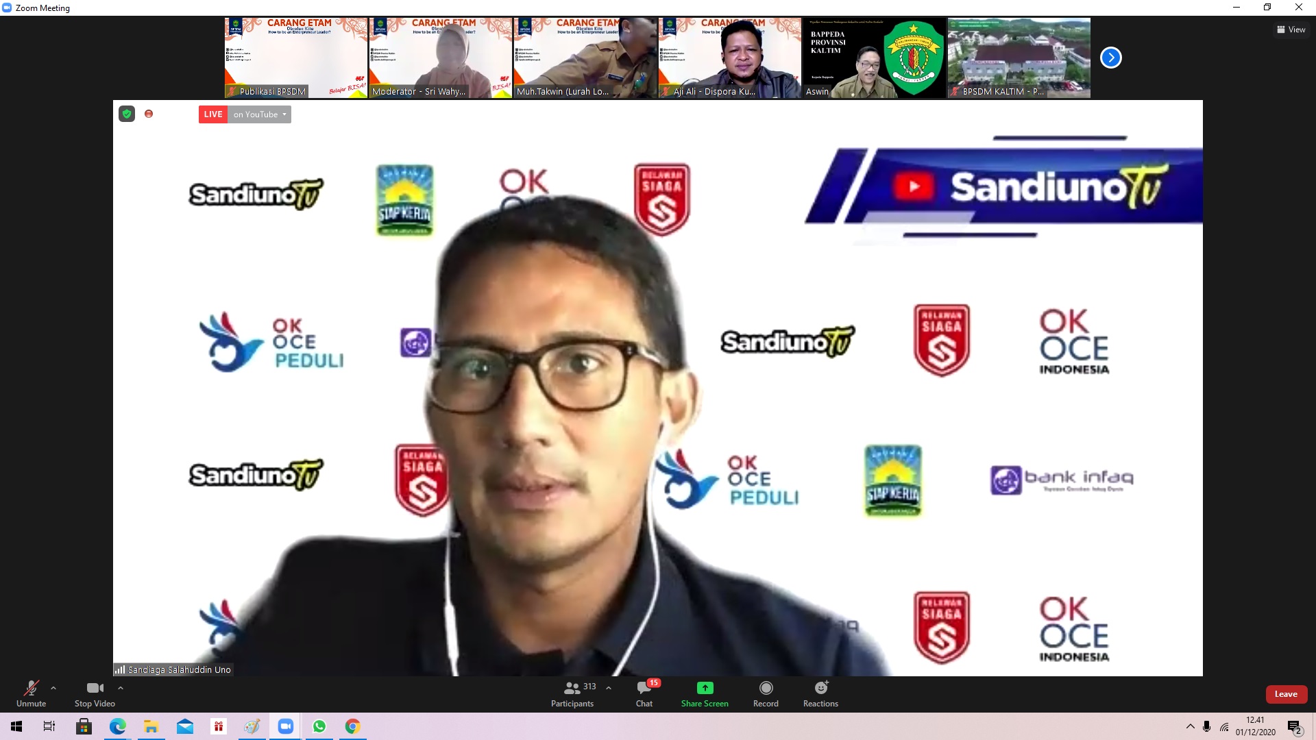 "How to be an Enterpreneur Leader?" bersama Sandiaga Uno