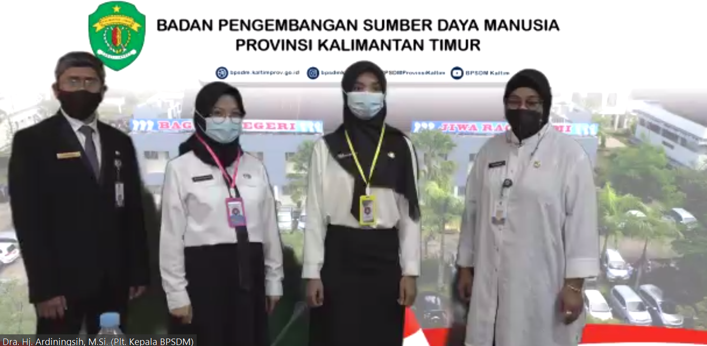 Pembukaan Latsar CPNS Golongan III Angkatan VIII, IX, X, dan XI di Lingkup Prov. Kaltim
