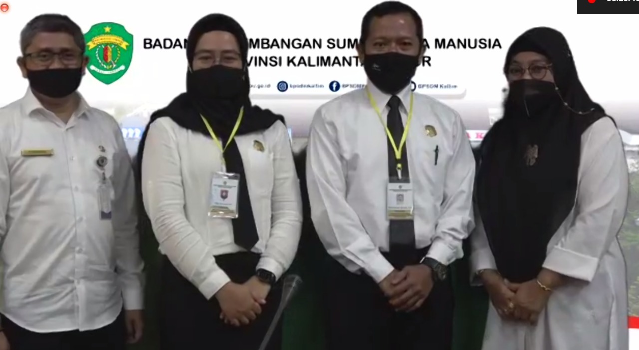 Pembukaan Bimtek Penyusunan  Sasaran Kinerja Pegawai (SKP) dan Perhitungan Angka Kredit (PAK) Jabatan Fungsional Pengawas Ketenagakerjaan Tahun 2021