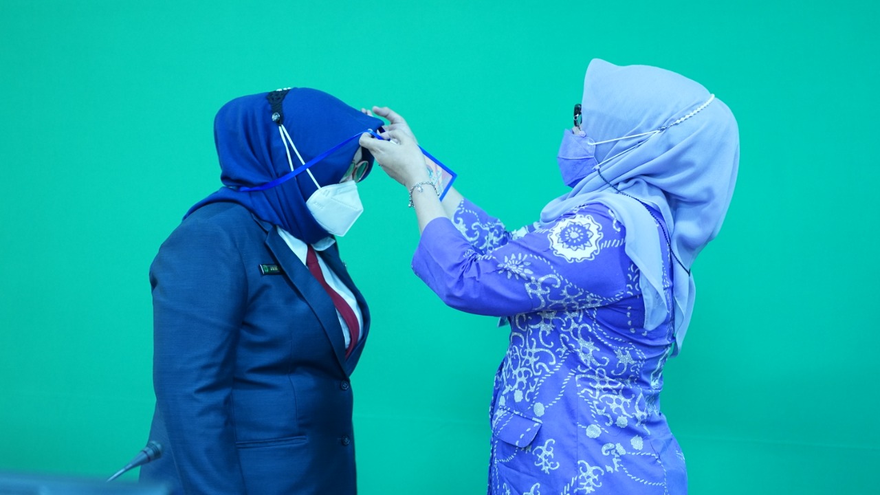Penutupan Pelatihan Kepemimpinan Pengawas (PKP) Angkatan IV di Lingkungan Pemerintah Provinsi Kalimantan Timur Tahun 2021