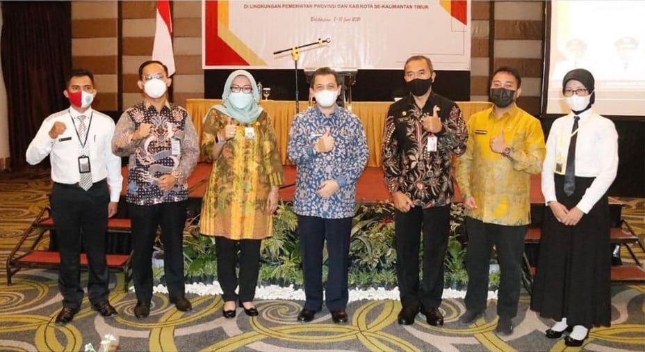 Pembukaan Bimtek Penyusunan SKP dan Perhitungan Angka Kredit bagi Jabatan Fungsional Satuan Polisi Pamong Praja di lingkungan Pemerintah Provinsi dan Kabupaten/Kota se-Kalimantan Timur