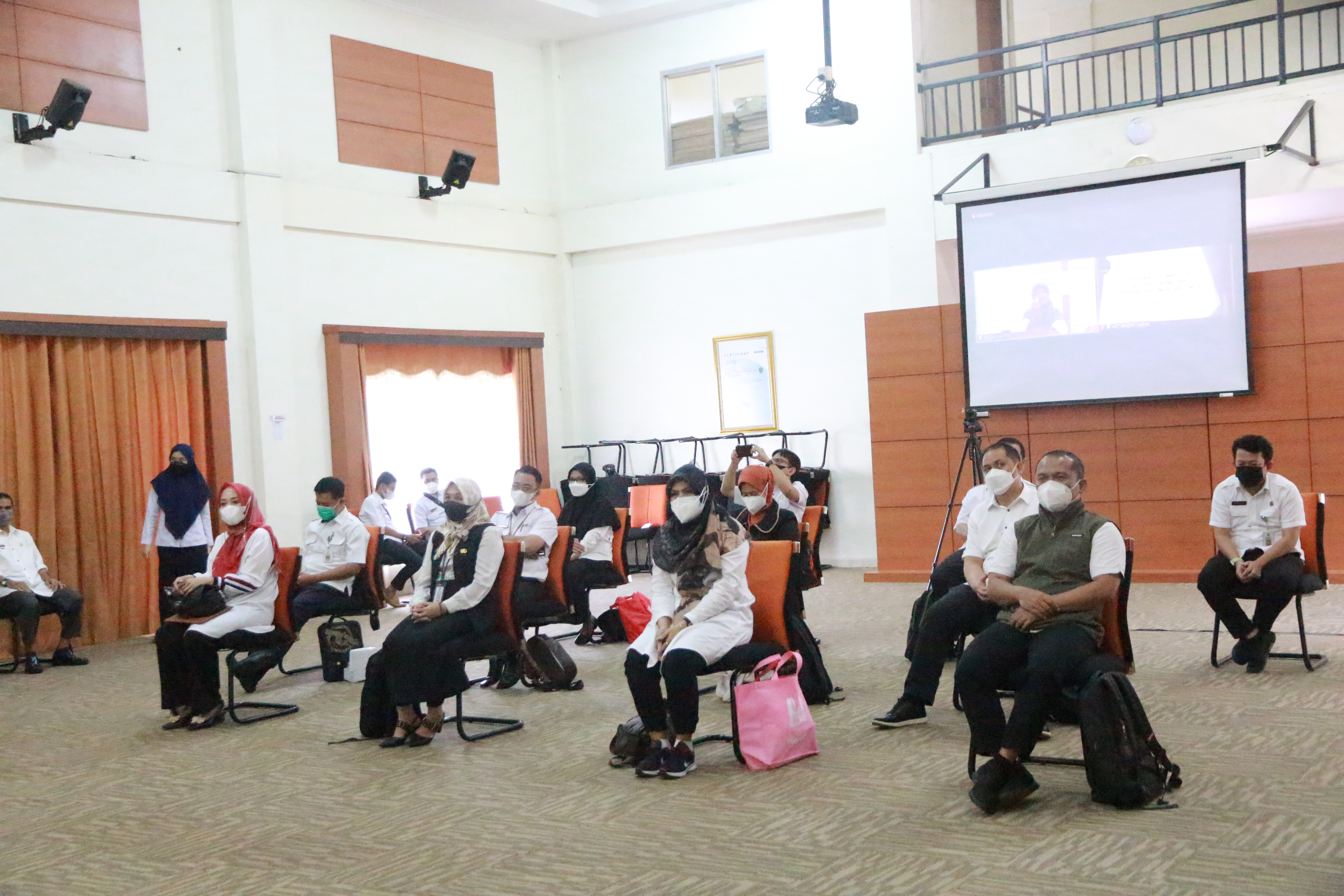 Pembukaan Ujian Sertifikasi Kompetensi Okupasi Skema PPK dilingkup Provinsi Kaltim