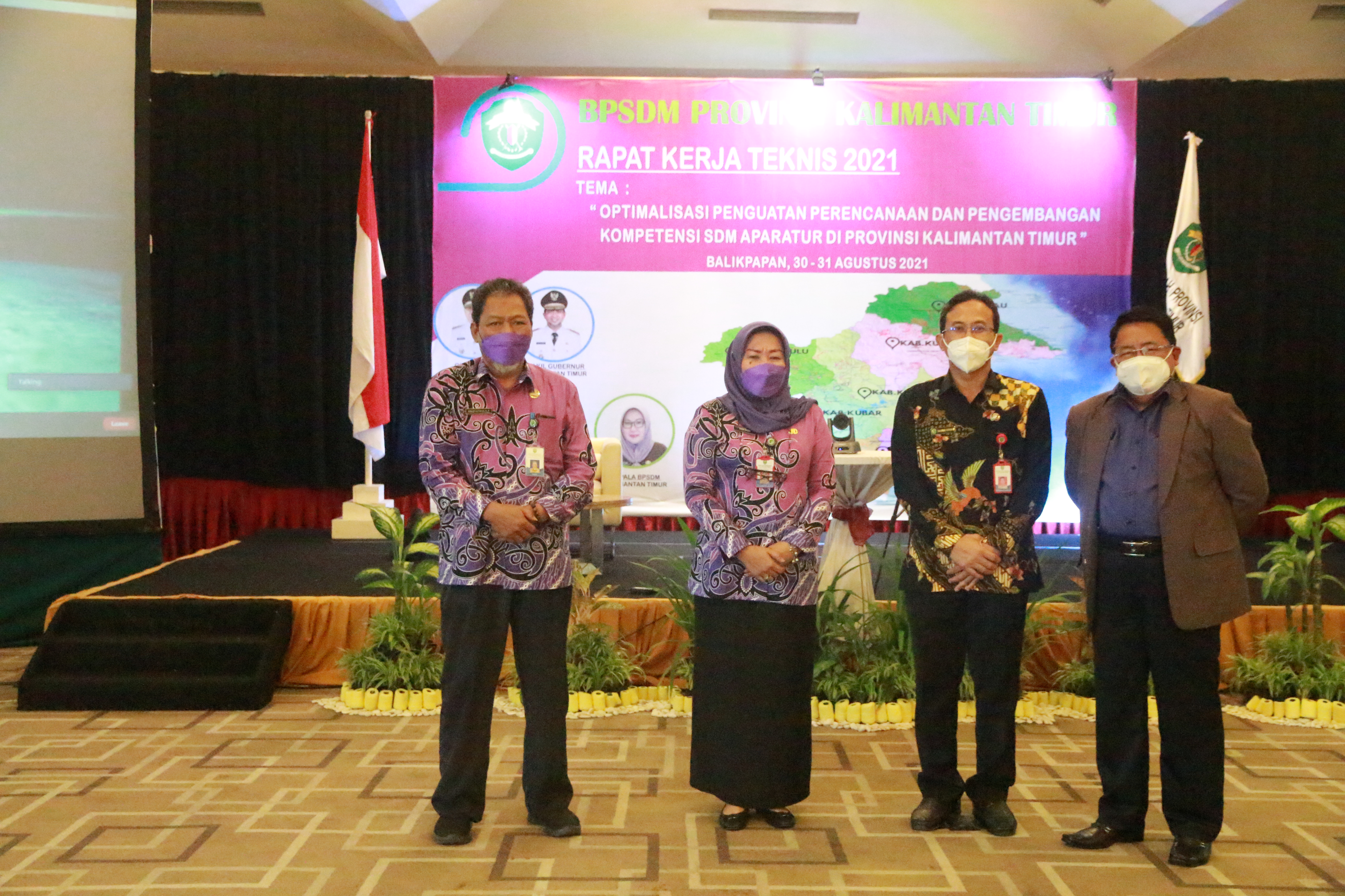 Rapat Kerja Teknis BPSDM Provinsi Kaltim Tahun 2021