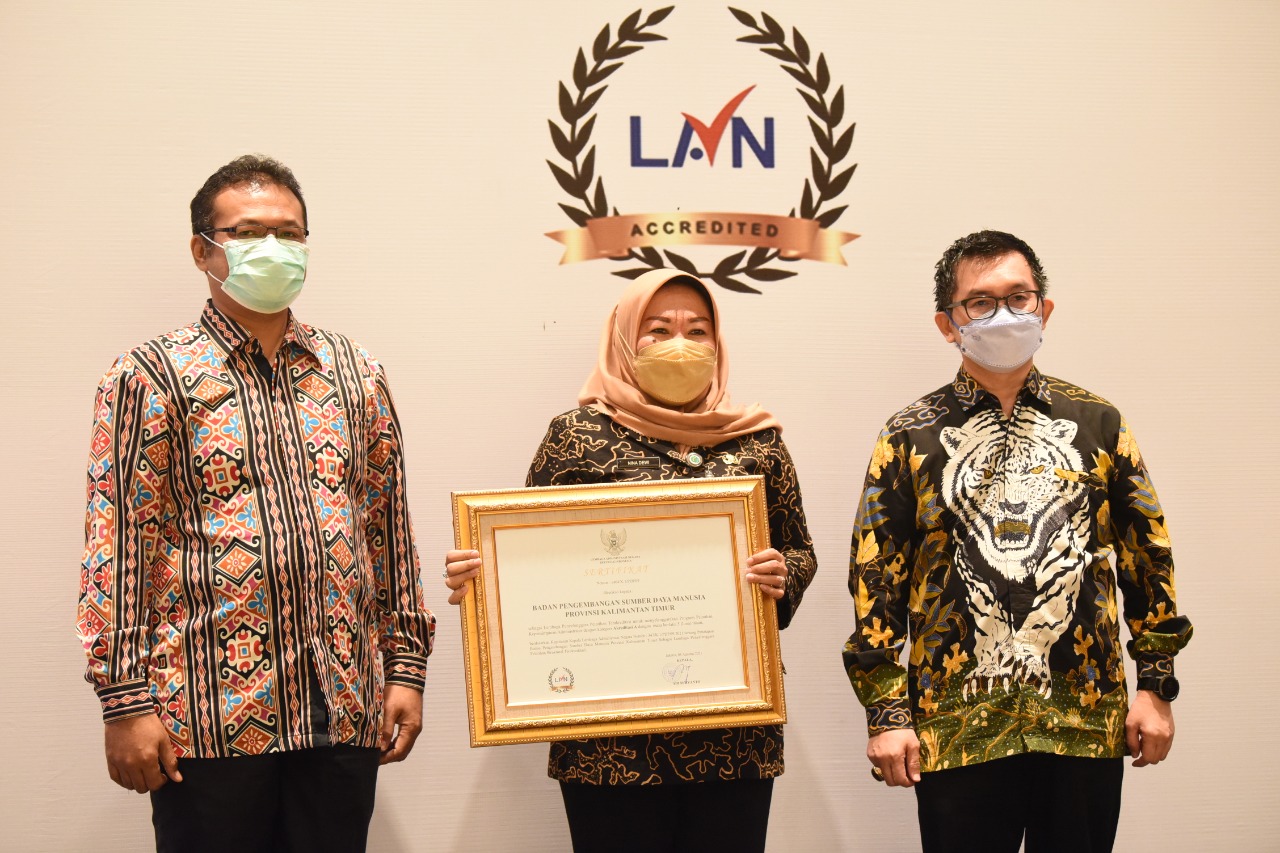 Selamat! Program PKA BPSDM Provinsi Kaltim Terakreditasi A