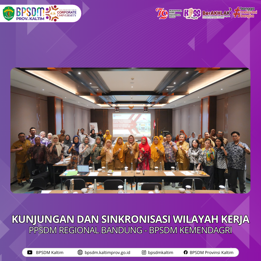 Kunjungan dan Sikronisasi Wilayah Kerja PPSDM Regional Bandung-BPSDM Kemendagri