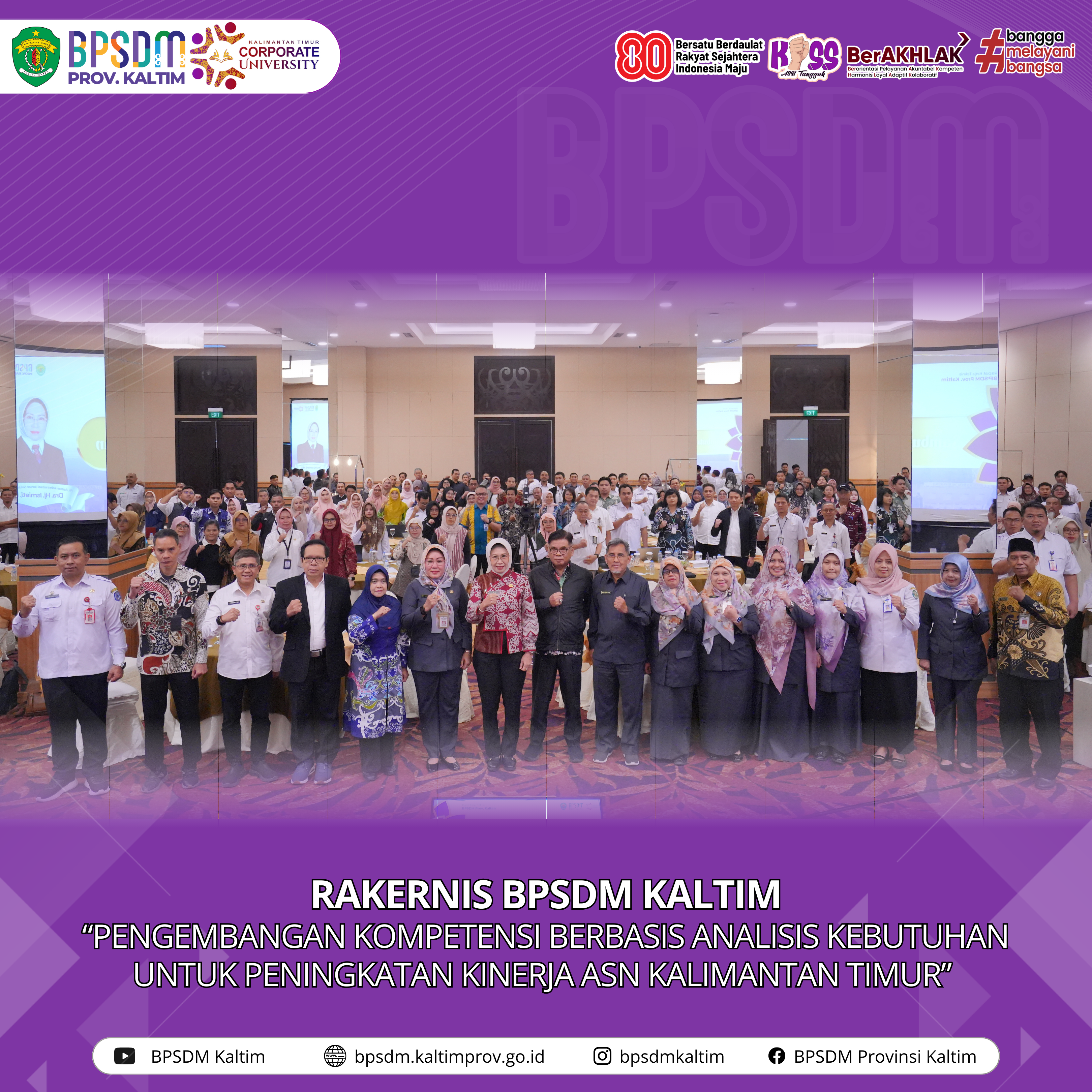 Rakernis BPSDM Kaltim 2025